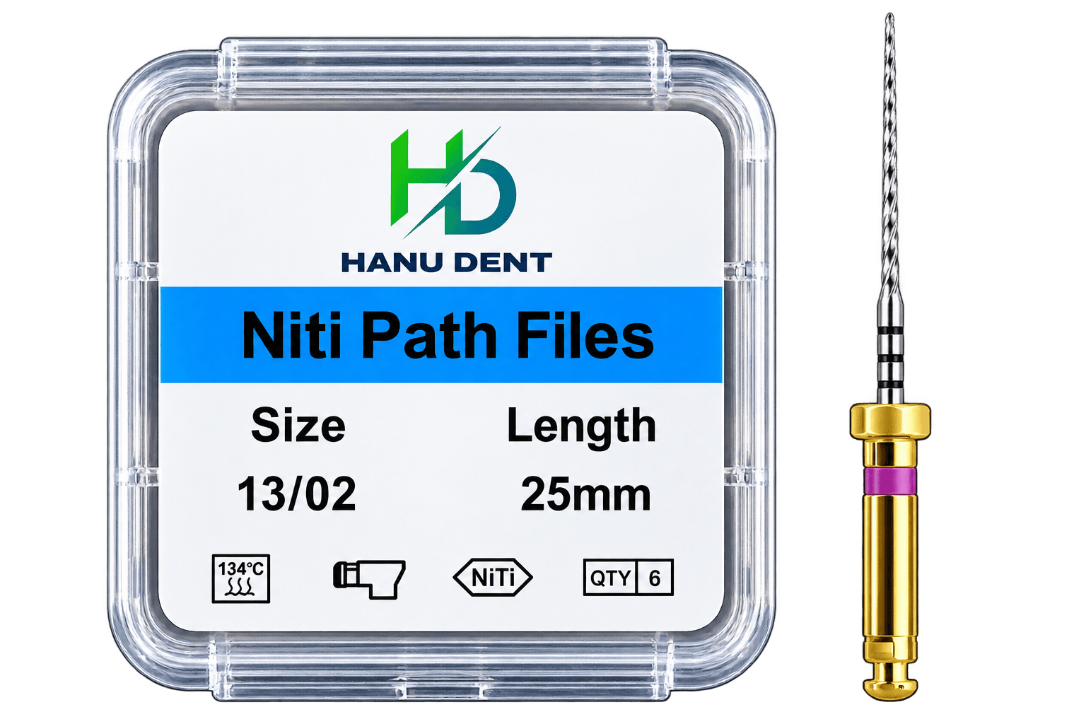 Hanu Dent NiTi Path Files